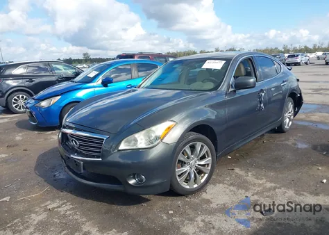 2013 Infiniti M37X z USA, uszkodzony, nr VIN JN1BY1AR3DM602526